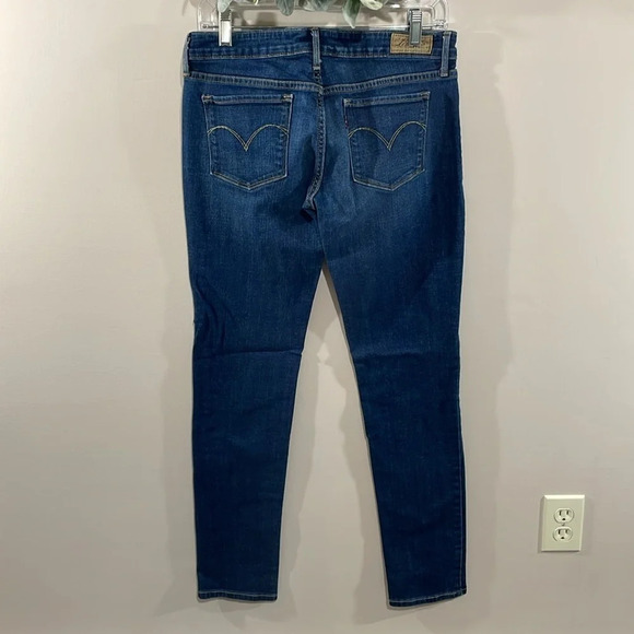 Levi’s San Francisco Slight Curve Skinny Denim Jeans 8/29 - Picture 4 of 14